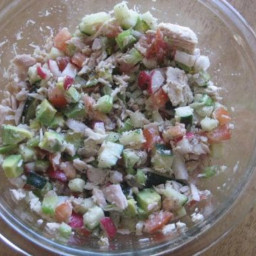 Chopped Salad With Tuna - South Beach