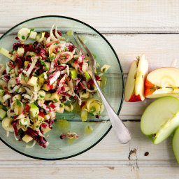 Chopped Salad With Apples, Walnuts and Bitter Lettuces