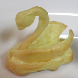 Choux Pastry Swans