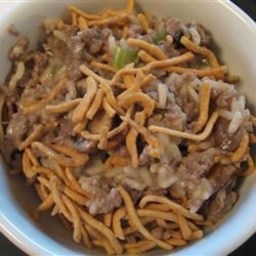 Chow Mein Noodle Casserole Recipe