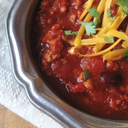 Chrissy's Best Chili Ever with Coffee
