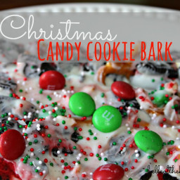 Christmas Candy Cookie Bark