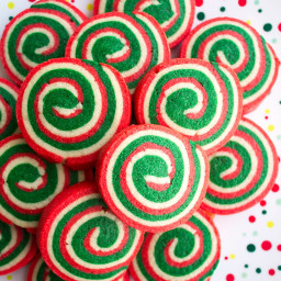 Christmas Cookie Pinwheels