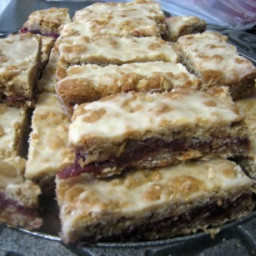 Christmas Cranberry Date Bars