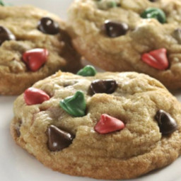 Christmas Desserts: Holiday Chocolate Chip Cookies