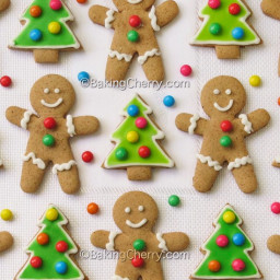 Christmas Gingerbread Cookies (Gluten-Free Option)
