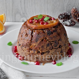 Christmas Pudding Recipe - Easy Fruit Cake