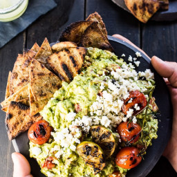 Chunky Grilled Guacamole