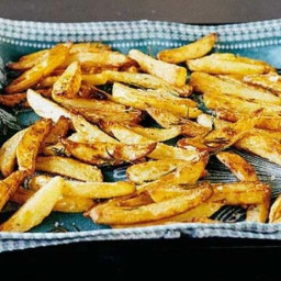 Chunky oven chips