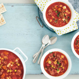Chunky Vegetable Beef Soup Recipe