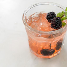 Cider-Berry Moon Cocktail