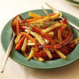 Cider-Roasted Carrots and Parsnips
