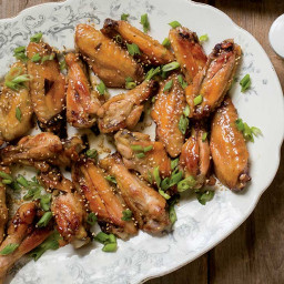 Cider-Soy-Glazed Chicken Wings