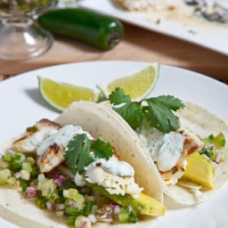 Cilantro and Lime Fish Tacos