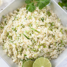 Cilantro Lime Cauliflower “Couscous” Recipe