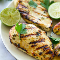 Cilantro-Lime Marinated Grilled Chicken