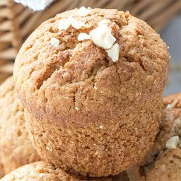 Cinnamon Nutmeg Oatmeal Muffins Recipe