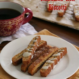 Cinnamon Roll Biscotti – Low Carb and Gluten-Free