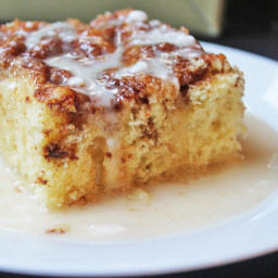 Cinnamon Roll Coffee Cake, A perfect Mother's Day Brunch Recipe!