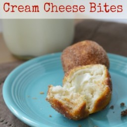 Cinnamon Sugar Cream Cheese Bites Recipe