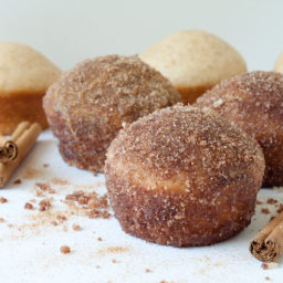 Cinnamon-Sugar Crusted Coffee Cake Muffins