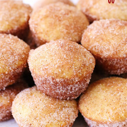 Cinnamon Sugar Pancake Mini Muffins