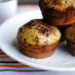 Cinnamon Sugar Swirled Pancake Muffins