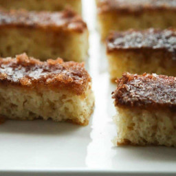 Cinnamon Toast Cake {full butter + vegan versions}