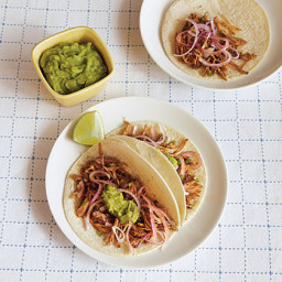 Citrus-Marinated Pork Tacos with Pickled Onions