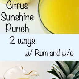 Citrus Sunshine Punch