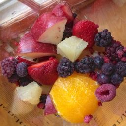 Citrus Berry Smoothie {Blendtec + Stonyfield Giveaway!}