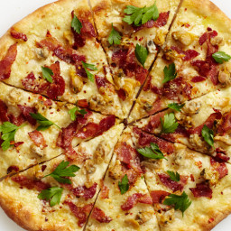Clam and Bacon Pizza