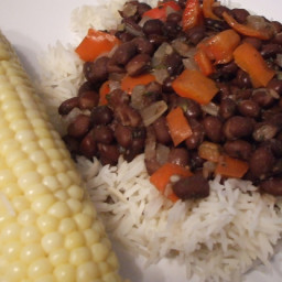 Classic Black Beans and Rice