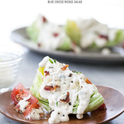 Classic Blue Cheese Wedge Salad Recipe
