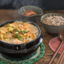 Classic Doenjang Jjigae (Korean Soybean Paste Stew)