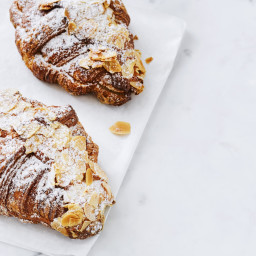Classic French Almond Croissants