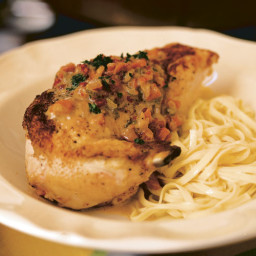 Classic French Chicken in White Wine Sauce