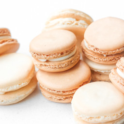 Classic French Macaron with Vanilla Buttercream Filling