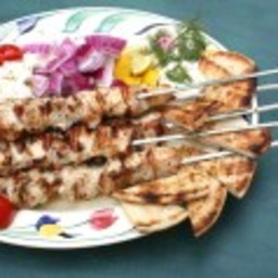Classic Greek Chicken Souvlaki