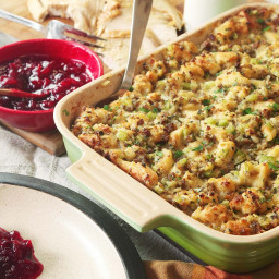 Classic Sage and Sausage Stuffing (or Dressing) Recipe