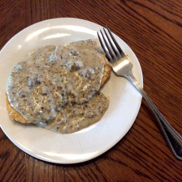 Classic Southern Biscuits And Gravy (Sawmill Gravy) Recipe