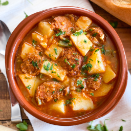 Classic Spanish Chorizo & Potato Stew