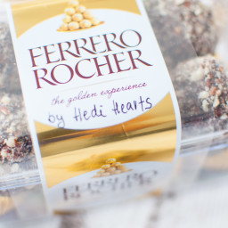 Clean and healthy Ferrero Rocher recipe