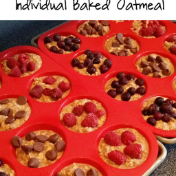 Clean Eating Individual Baked Oatmeal
