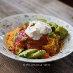 Clean Eating Slow Cooker Mexican Casserole