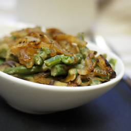 Clean Green Bean Casserole (Vegan, Paleo)