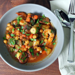 Clean Spanish Style Seafood Stew