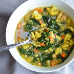 Cleansing Turmeric Vegetable Soup
