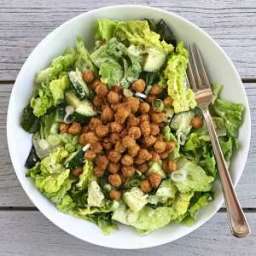 Cleopatra Salad with Spicy Tahini Chickpeas