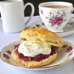 Clotted cream for afternoon tea